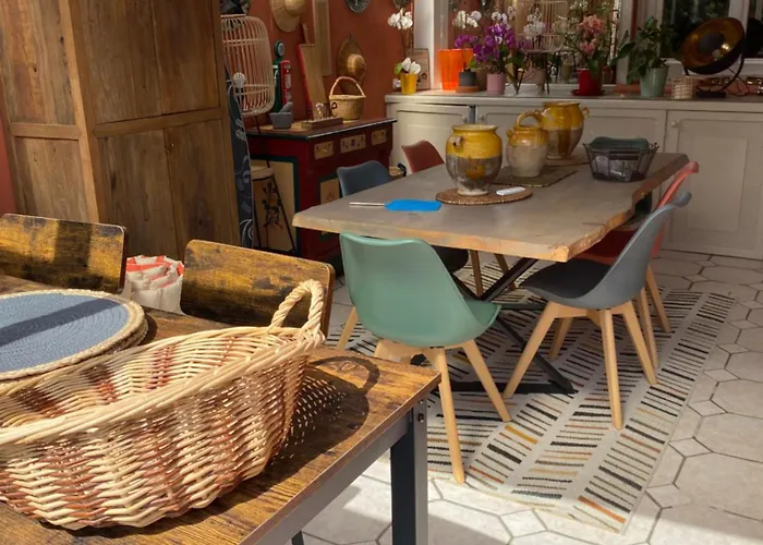 Chez Martine Cote Cite Вилла Каркассон